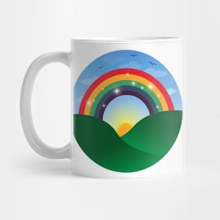 Sunset  - Rainbow Mug